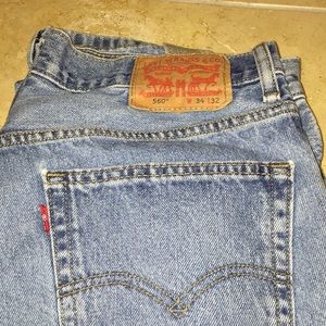 Levi’s 560 jeans.     34x32.